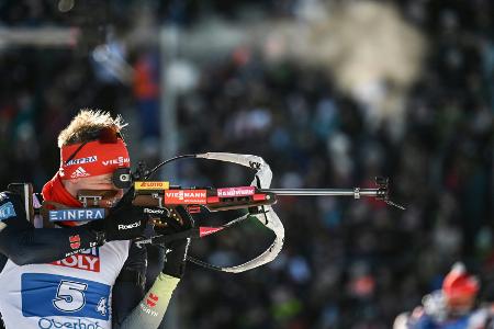 Biathleten Rees und Kebinger fallen für Verfolgung aus