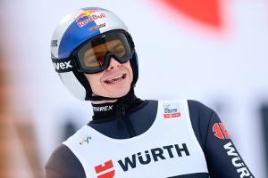 Skispringen: Wellinger erneut nur von Kraft geschlagen