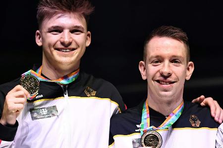 Trampolinduo: Vogel/Lauxtermann sind 