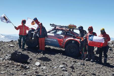 Porsche 911 Höhenweltrekord 2023 Ojos Del Salado Chile