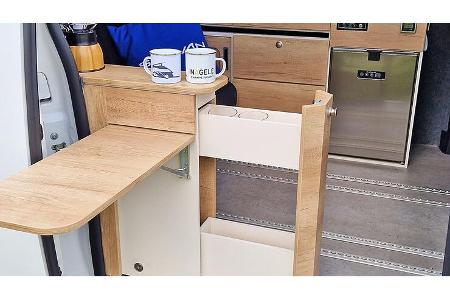 Küchenzeile, Bar, Stauraum