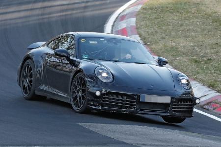 Erlkönig Porsche 911 Hybrid