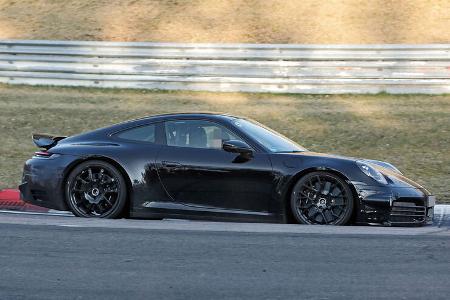 Erlkönig Porsche 911 Hybrid