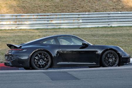 Erlkönig Porsche 911 Hybrid