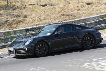 Erlkönig Porsche 911 Hybrid