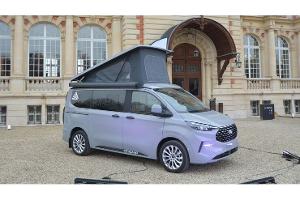 Camper, Dachzelt, grau, Ford Transit, City by Dreamer