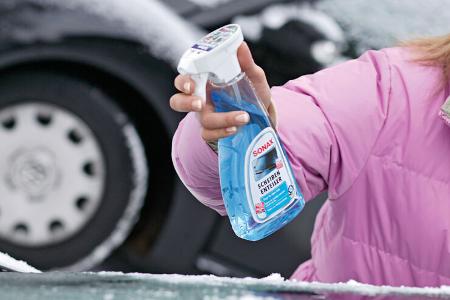 Eiskratz-Tipps, Scheibenenteiser