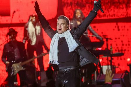 Robbie Williams rockt Ski-Opening in Schladming