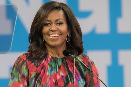 Michelle Obama überrascht auf 