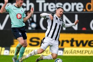 3. Liga: Sandhausen schiebt sich auf Rang vier