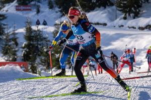 Geschwächte Frauen-Staffel auf Platz fünf