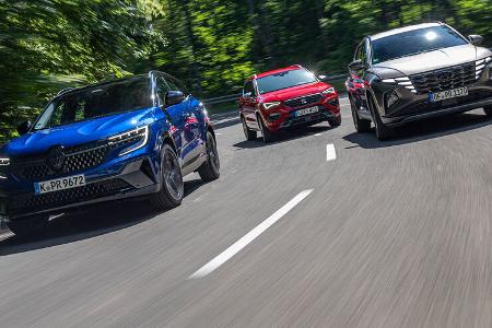 Renault Austral, Seat Ateca, Hyundai Tucson
