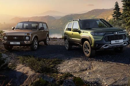 Lada Niva Legend und Travel Modelljahr 2024