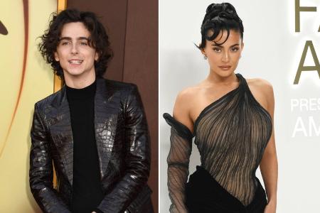 Kylie Jenner unterstützt Timothée Chalamet bei 