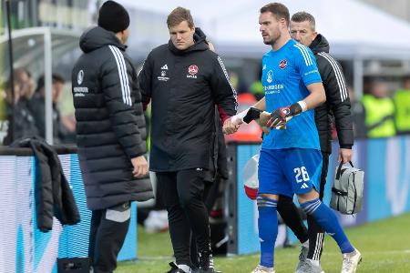 Muskelfaserriss: Nürnberg vorerst ohne Keeper Mathenia