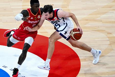 Vor Olympia: Basketball-Weltmeister testen gegen USA