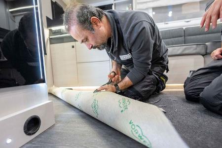 Teppich im Reisemobil