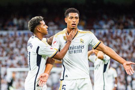 20 % Wahrscheinlichkeit: - Real Madrid, Real Sociedad, FC Barcelona, Atlético Madrid (alle Spanien), FC Arsenal (England)