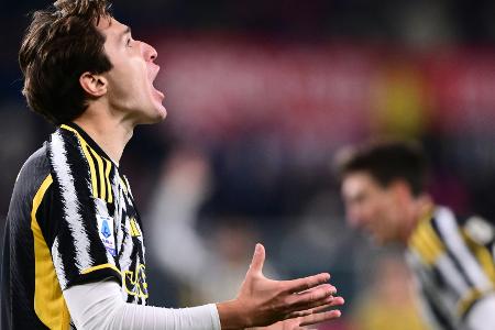 Italien: Juve verpasst Tabellenführung - Chance für Inter