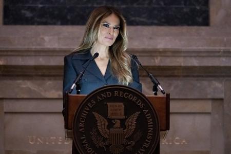 Melania Trump: Seltener Auftritt der ehemaligen First Lady