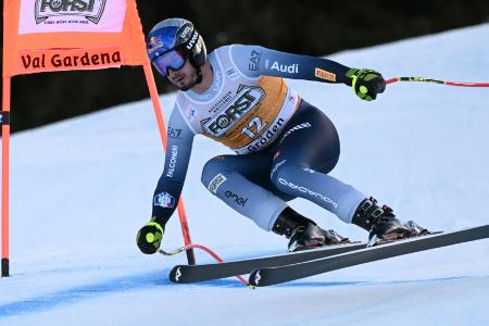 Abfahrt in Gröden: Paris gewinnt, Deutsche weit zurück