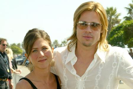 Jennifer Aniston und Brad Pitt 2003