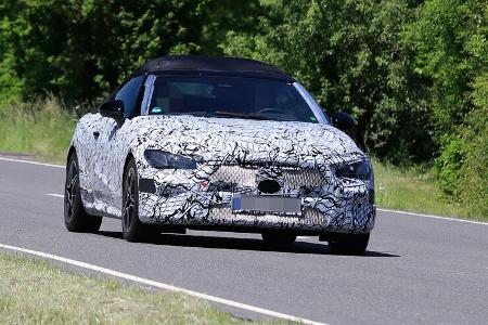 Erlkönig Mercedes Cabrio