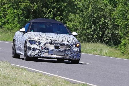 Erlkönig Mercedes Cabrio