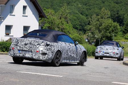 Erlkönig Mercedes Cabrio