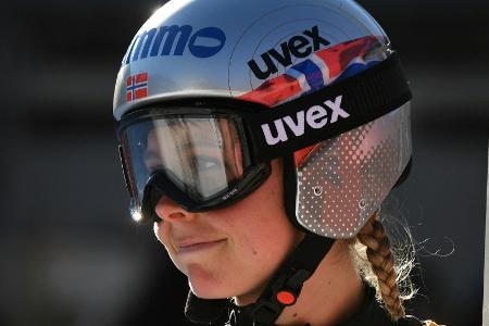 Skisprung-Olympiasiegerin Lundby beendet Karriere