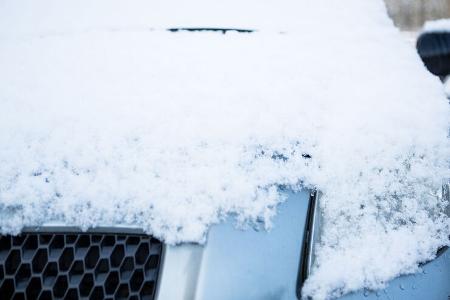 Auto Schnee Winter Scheinwerfer