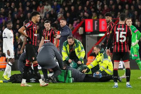 Abbruch nach Herzstillstand: Premier-League-Spiel wird wiederholt