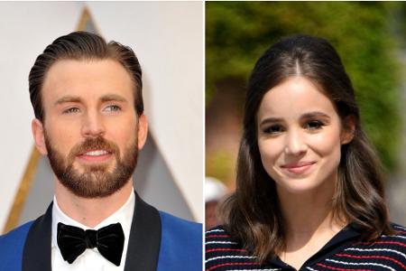 Chris Evans und Alba Baptista