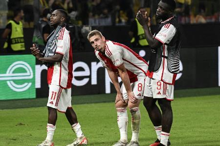 Pokal-Blamage: Ajax scheitert erstmals an Amateurklub