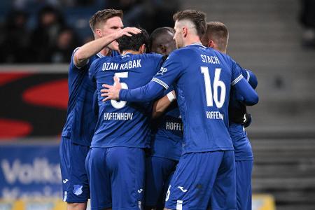 Platz 10: TSG 1899 Hoffenheim - 42 Punkte aus 34 Spielen (58:65 Tore)