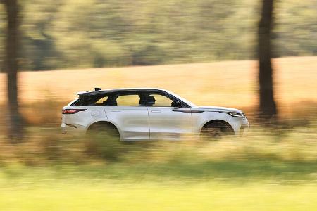 BMW X5 M50i, Range Rover Velar P550, ams 0321 Vergleichstest