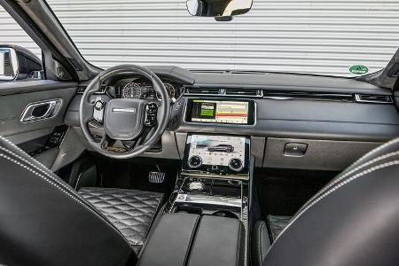 BMW X5 M50i, Range Rover Velar P550, ams 0321 Vergleichstest