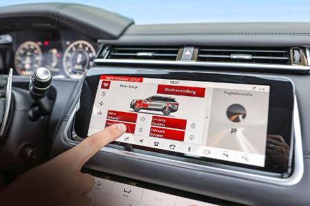 BMW X5 M50i, Range Rover Velar P550, ams 0321 Vergleichstest