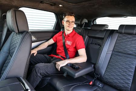 BMW X5 M50i, Range Rover Velar P550, ams 0321 Vergleichstest