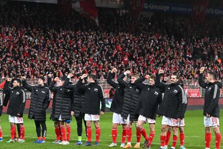 Platz 7: 1. FC Union Berlin - 48 Punkte aus 34 Spielen (44:49 Tore)
