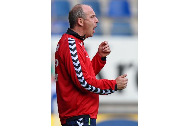 Als Jugendcoach beim SC Olching im Training: 'Lauf mal, du bewegst dich ja wie ich.'