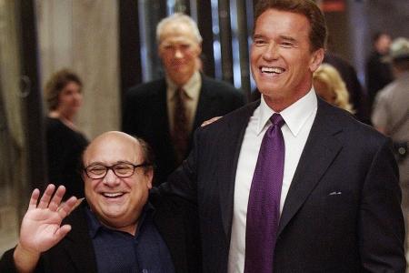 Arnold Schwarzenegger feiert 