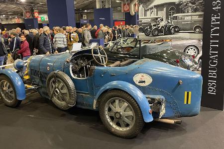 Rétromobile 2023 Bugatti Type 43 Grand Sport Artcurial