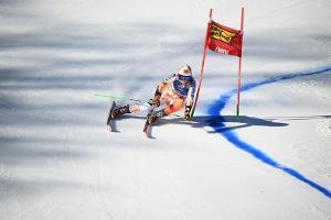 Riesenslalom in Kranjska Gora: Knappe Führung für Vlhova