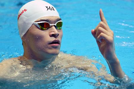 Schwimmen: Schlechte Olympia-Karten für Sun Yang