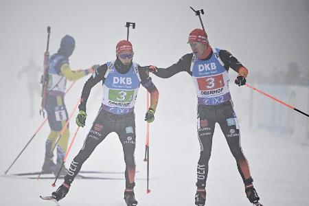 Deutsche Männer-Staffel setzt Podestserie fort