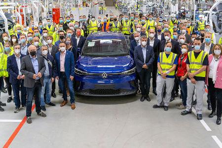 05/2022, VW Volkswagen ID.4 Werk Emden Produktion Fertigung