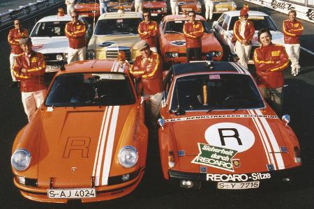 Herbert Linge, ONS-Streckensicherungsstaffel, 911 Carrera RSR 2.8, Modelljahr 1973, 914/6 GT, Modelljahr 1972, Nürburgring