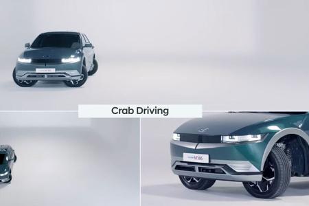 Hyundai Ioniq 5 mit Crabwalk-Modus