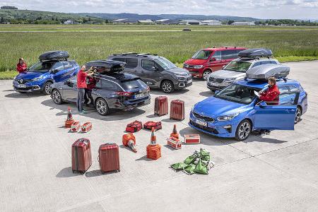 Renault Captur, Opel Insignia, Citroen Berlingo, VW Multivan, Skoda Kodiaq, Kia Ceed, Exterieur